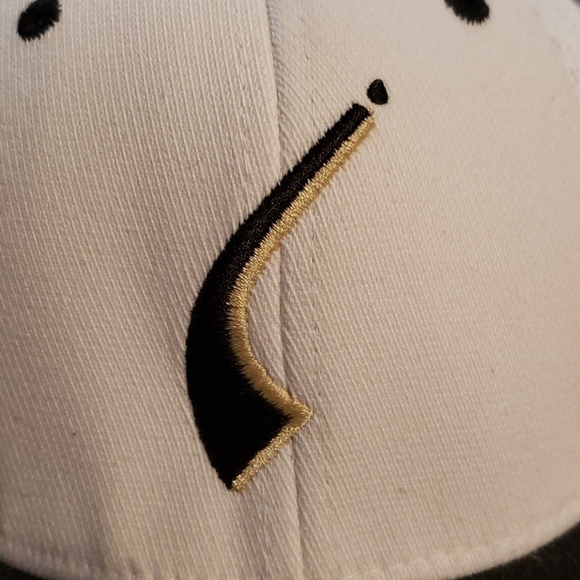 RICHARDSON PTS Flexfit Golf Hat Blk & Wht EUC 10 - Picture 9 of 9
